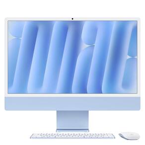 iMac 24", M4, CPU 10 núcleos e GPU 10 núcleos, Memória Unificada 24GB, 512GB SSD - Azul