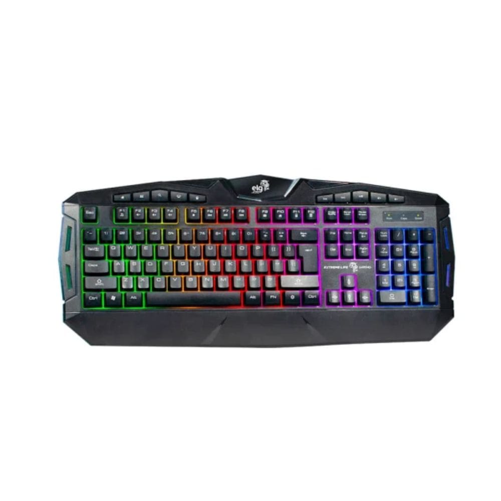 Teclado Gamer Membrana Tripla com Iluminação LED USB 2.0