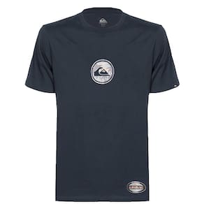Camiseta Quiksilver Gradient Round Tropicamo WT25 Marinho