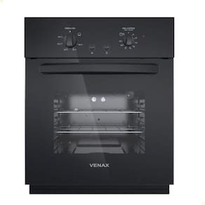Forno de Embutir Venax á Gás 50L Totale Nero GIII GLP 127V 26018