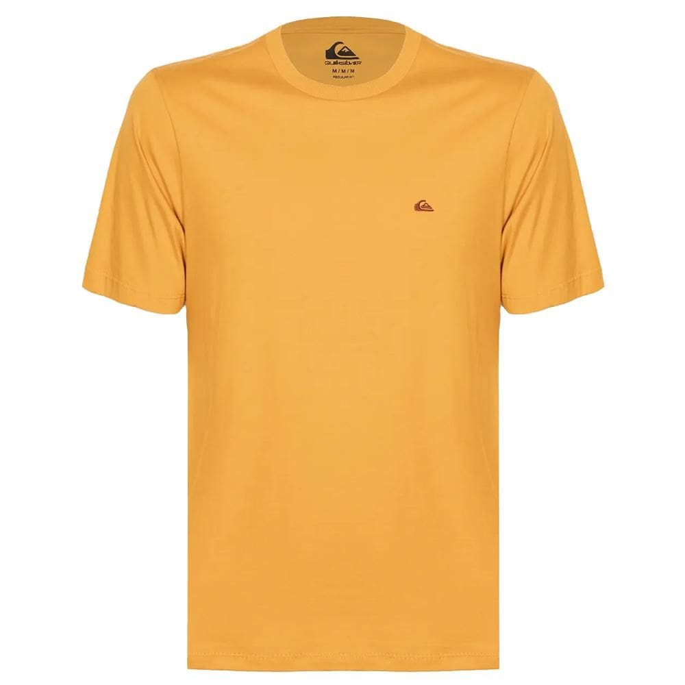 Camiseta Quiksilver Embroidery WT25 Masculina Mostarda