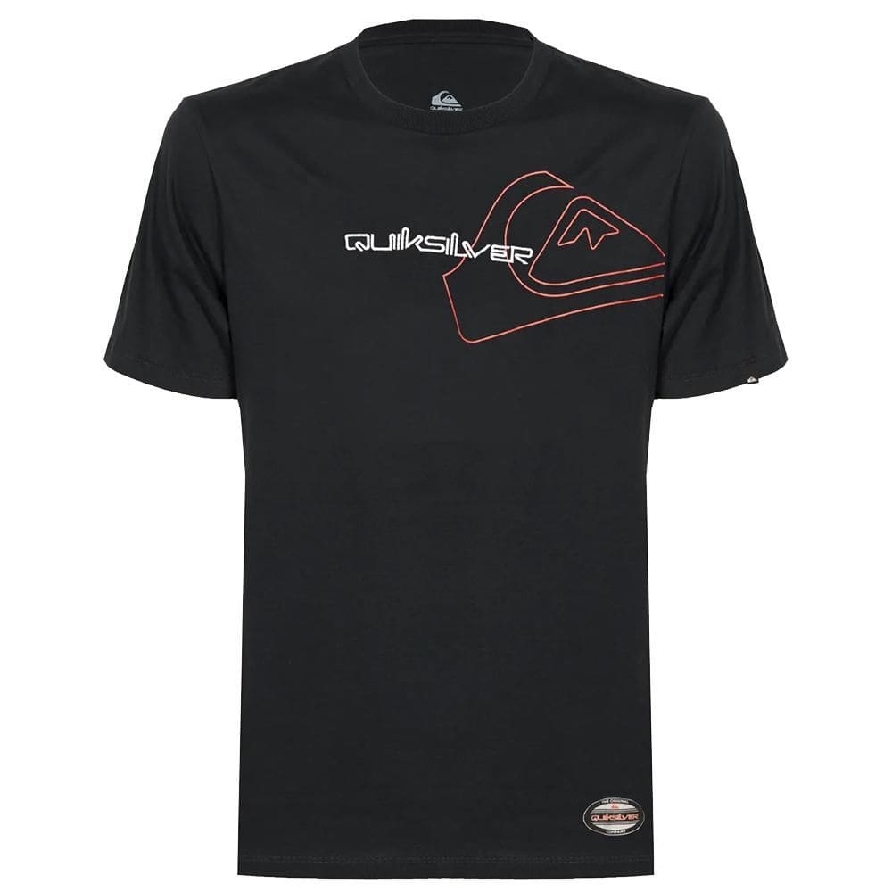Camiseta Quiksilver Emb Side Omni WT25 Masculina Preto