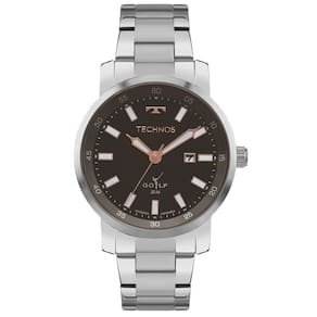 Relógio Technos Masculino Golf Prata - 2115txw/1c 2115txw/1c