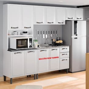 Cozinha Completa Itatiaia New Premium 4 Peças Com Forno Branco Coz 28 4pc New Premium 1fno Bra