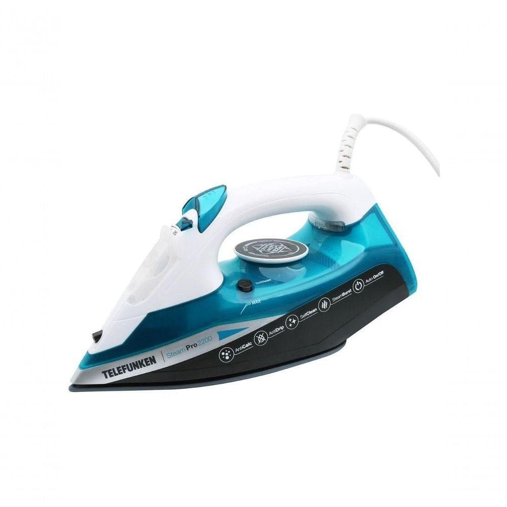 Ferro De Passar Telefunken 1200W Tf-steampro2200v Azul 220V