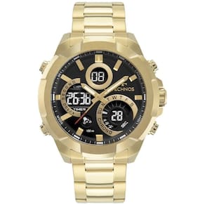Relógio Technos Masculino Digitech Dourado - W23721aaa/1p W23721aaa/1p