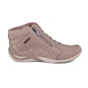 Tênis Feminino Kolosh C3671 Cano Alto Cadarço Zíper