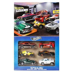 Hot Wheels 6 Carros Legends Multipack - Mattel