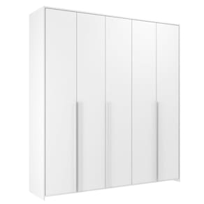Guarda-roupa de Bebê 5 Portas Modulados Branco