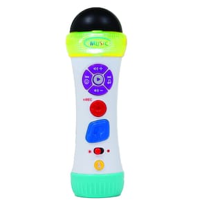 Microfone Musical Canta e Grava - Buba Baby | Multicolorido