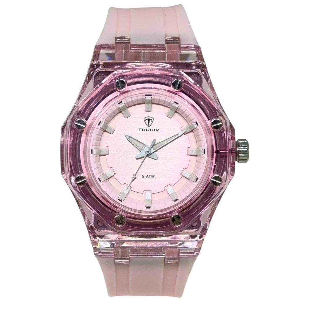 Relógio Feminino Tuguir Analógico Tg9148 Rosa