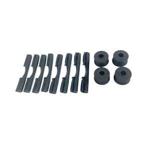 Kit 12 Pcs Roldana Calço Deslize Banco Fiat Palio Uno Strada