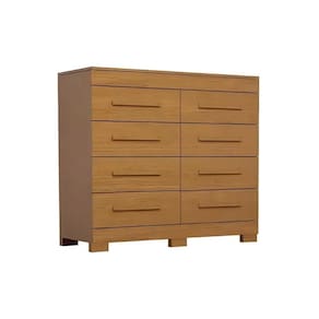 Cômoda de Quarto Nalu c/ 8 Gavetas Cinamomo - ACP