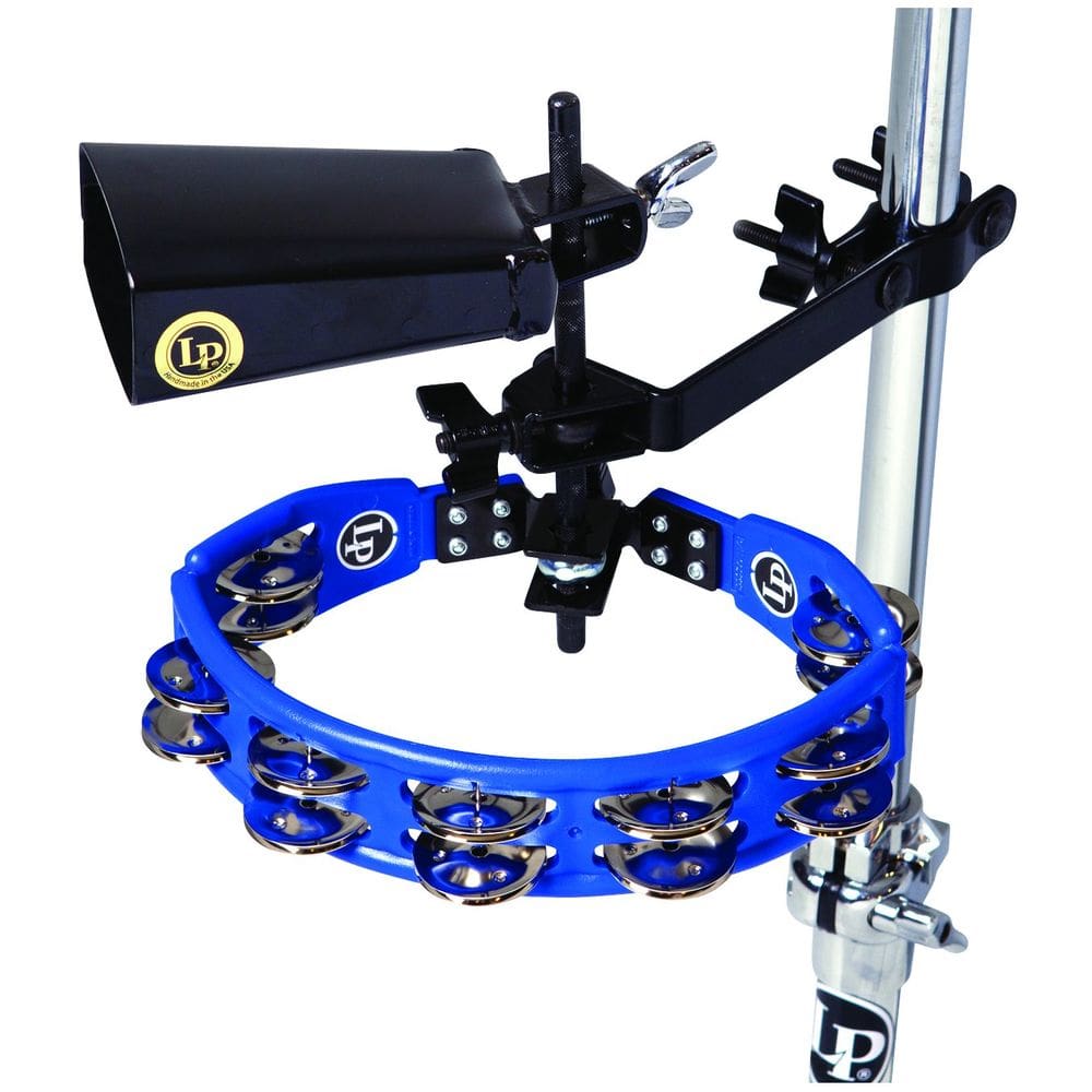 Pandeiro e Cowbell Latin Percussion LP160NY-K com kit de montagem