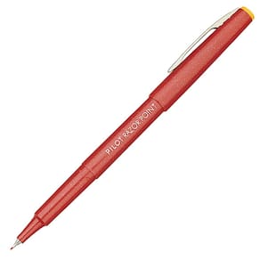 Canetas Marker Stick PILOT Razor Point Tinta vermelha ultrafina 12x0,3 mm