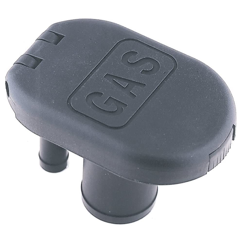 Combustível ventilado preenche o polímero preto Perko 1319DPGBLK