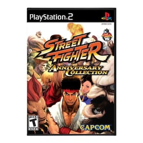Jogo Street Fighter Anniversary Collection Ps2