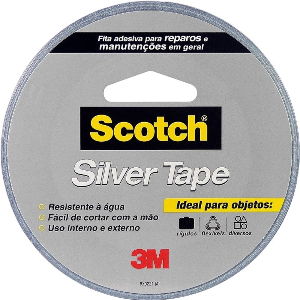 Fita Silver Tape SCOTCH 45MM X 25M