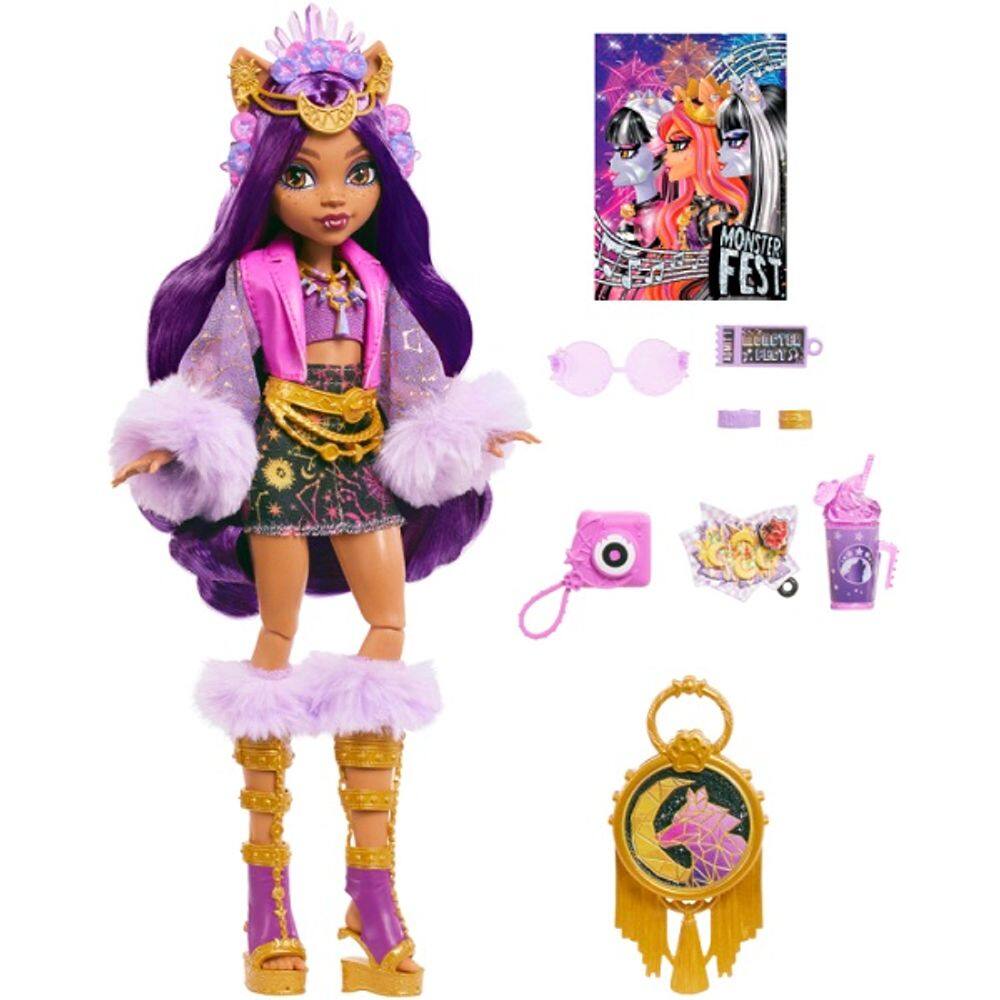 Boneca Monster HIGH Clawdeen Novo Visual | Casas Bahia