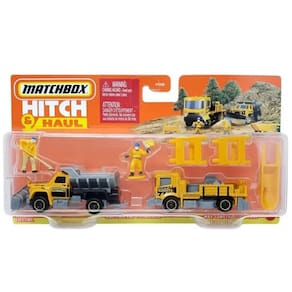 Matchbox HITCH & Haul com Cenarios Construçao Mattel H1235