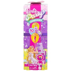 Barbie Reveal PARTY Unboxed Festa dos Animais Mattel JFG68 Loira