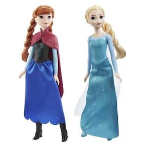Boneca ELSA + ANNA Frozen Mattel JDD39