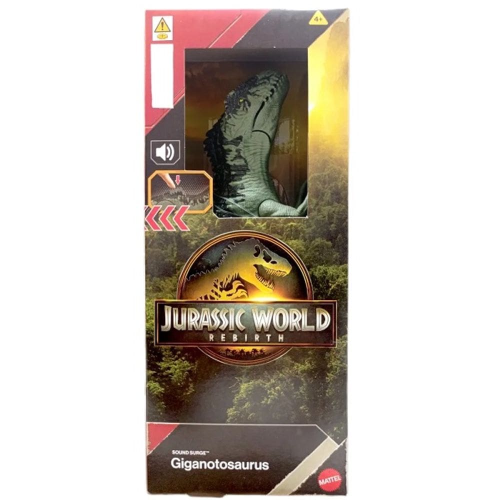 Jurassic WORLD com Som 30CM Giganotosaurus Mattel JGM12