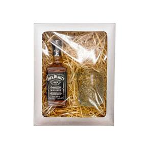 Kit Presente Jack Daniel`s Tennessee Whiskey 200ml + Copo