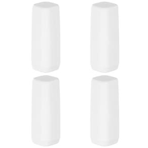 4x Porta Escova de Dente Banheiro Viagem OU Aura Branco
