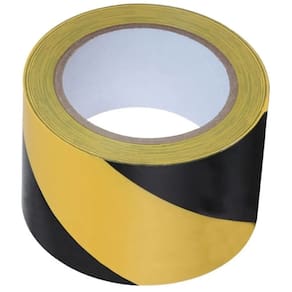 Fita para Demarcaçao de Solo Zebrada 70MM X 200M Adere 870