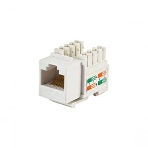 Keystone Evus C-102 Rj-45 Femea Cat6e Branco