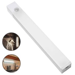 Luminária Led Sensor Presença Luz Armário Recarregável 30cm