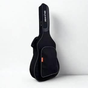 Capa Para Violão Acolchoada Deus é Fiel Preta Voik BG41-060