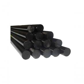 Bastao De Cola Silicone 11 Mm Pacote 1 Kg Preta