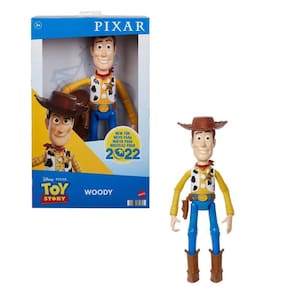 Mattel Boneco e Personagem Pixar Toy Story Basic Woodie 30 cm