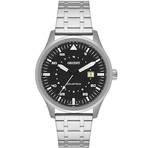 Relógio Orient Masculino Ref: Mbss1487 P1Sx Solar Prateado