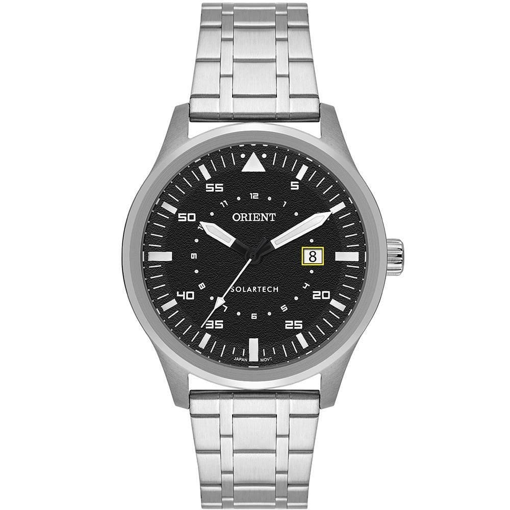Relógio Orient Masculino Ref: Mbss1487 P1Sx Solar Prateado