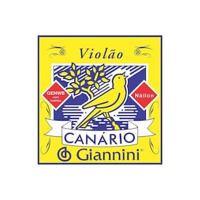 Corda De Nylon Giannini Canario Genwb1 1 Para Violao Com