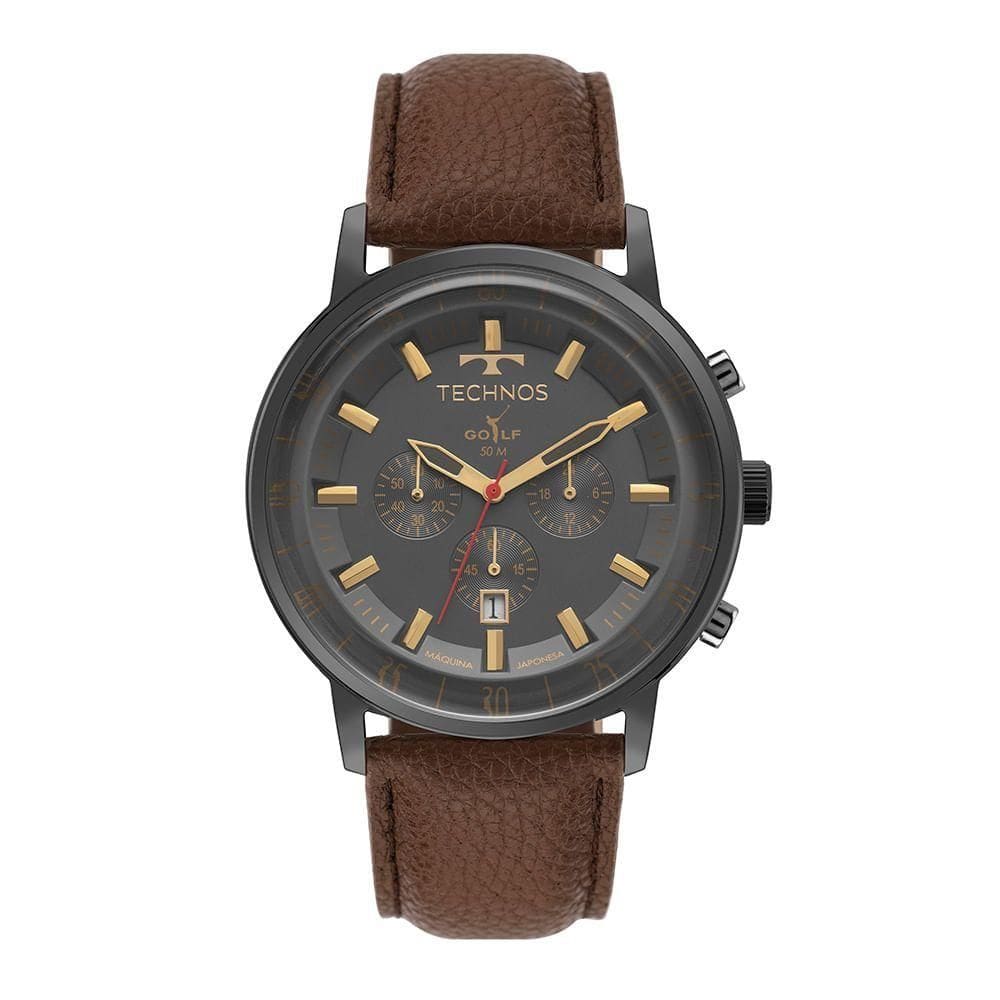 Relógio Technos Masculino Golf Grafite - Os2ace-0f Os2ace-0f