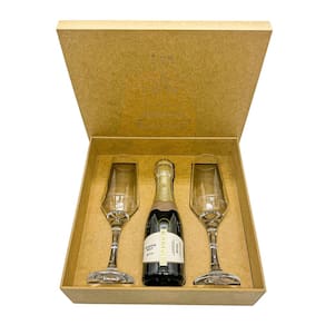 Kit Presente Chandon Baby Riche Demi-Sec + 2 Taças