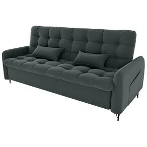 Sofa Cama 2 Lugares 200cm Pillar Veludo E401 Chumb Milani Store