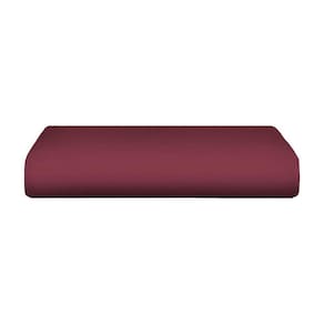 Lençol De Malha Solteiro Com Elástico 100% Algodão - Linha Casa - Vermelho