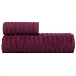 Jogo De Toalhas Fio Penteado Gigante 2 Peças - Soft - Marsala