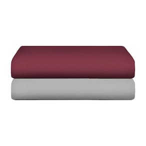 Kit Com 2 Lençol De Malha Casal Com Elástico 100% Algodão - Linha Casa - Kit 6