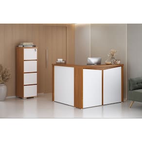 Conjunto Escritório: Balcão Atendimento 6308 + Arquivo 6290