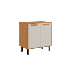 Balcão De Cozinha Para Forno Ou Micro-ondas 2 Portas Nápoles - Itatiaia Cinamomo-off White