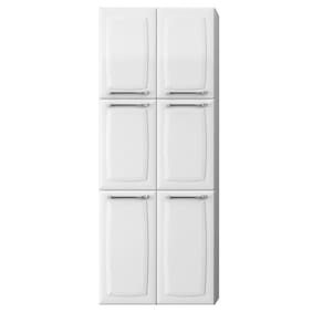 Paneleiro Duplo 6 Portas 70cm Luce - Itatiaia Branco
