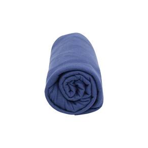 Lençol De Malha Queen Com Elástico 100% Algodão - Linha Casa - Azul