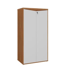 Armário Artany 2 Portas Ii - Y37 - Freijó/Branco 6288