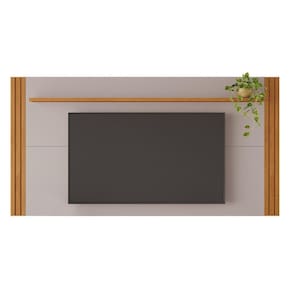 Painel Trunfo Para Até 70 Polegadas Jcm Cinamomo Off White
